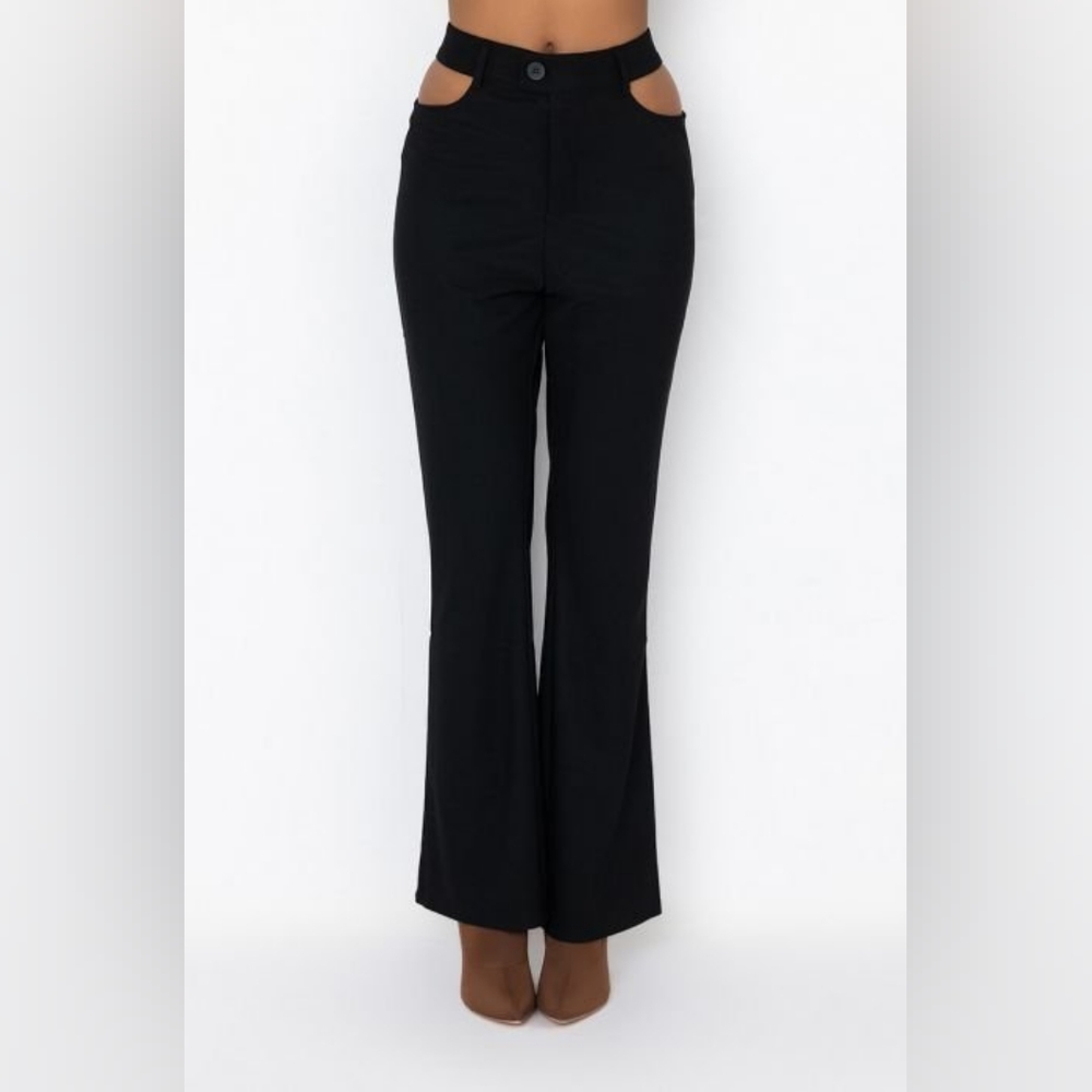 NWT Black Akira It Is Fashion Straight Pants Size Medium